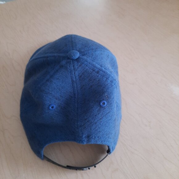 Nike True Tech Fleece Snapback Adjustable Hat Cap - Game Royal Heather/Black, OS - Picture 8 of 16